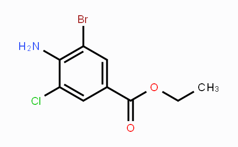 CAS No. 874779-56-3, Ethyl 4-amino-3-bromo-5-chlorobenzoate