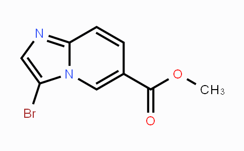 CAS No. 886361-98-4, Methyl 3-bromoimidazo[1,2-a]pyridine-6-carboxylate