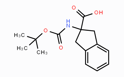 CAS No. 71066-00-7, N-Boc-2-aminoindane-2-carboxylic acid
