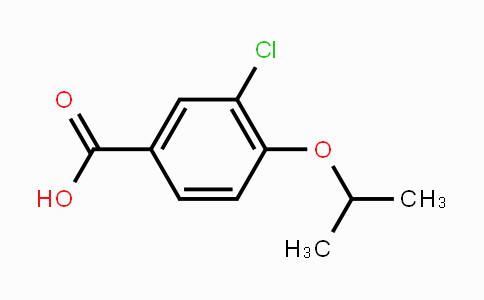 CAS No. 213598-07-3, 3-Chloro-4-propan-2-yloxybenzoic acid