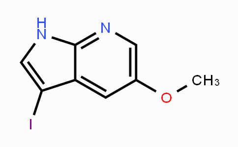 CAS No. 913983-33-2, 3-Iodo-5-methoxy-1H-pyrrolo[2,3-b]pyridine