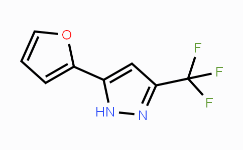 CAS No. 197507-85-0, 5-(2-Furyl)-3-(trifluoromethyl)pyrazole