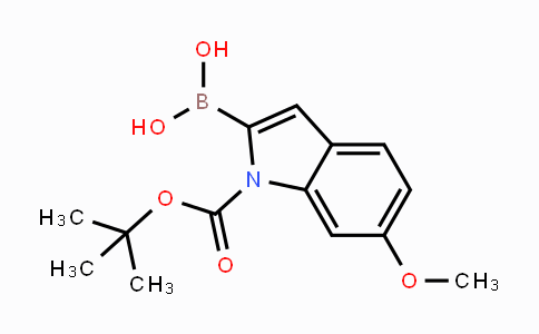 CAS No. 850568-65-9, 1-N-叔丁氧羰基-6-甲氧基吲哚-2-硼酸