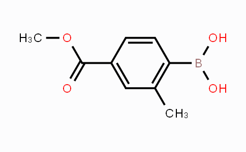 CAS No. 158429-38-0, (4-(Methoxycarbonyl)-2-methylphenyl)boronic acid