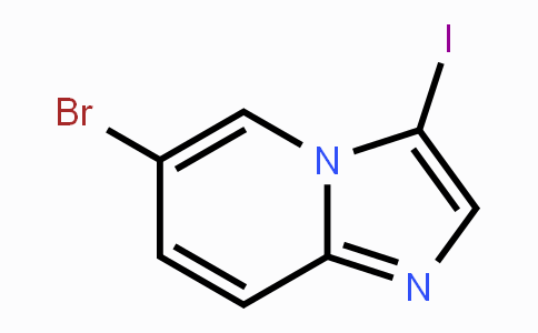 CAS No. 474706-74-6, 6-Bromo-3-iodoimidazo[1,2-a]pyridine