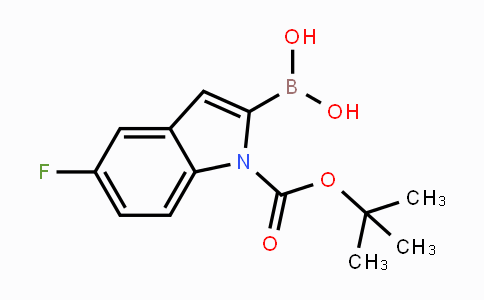 CAS No. 352359-23-0, 1-BOC-5-fluoroindole-2-boronic acid