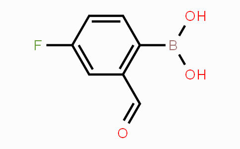 825644-26-6 | (4-Fluoro-2-formylphenyl)boronic acid