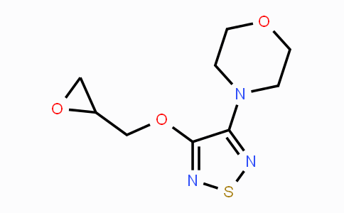 CAS No. 58827-68-2, rac 4-[4-(Oxiranylmethoxy)-1,2,5-thiadiazol-3-yl]morpholine