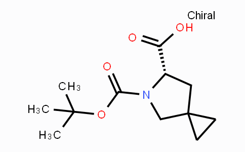 CAS No. 1129634-44-1, (S)-5-(叔丁氧羰基)-5-氮杂螺[2.4]庚烷-6-羧酸