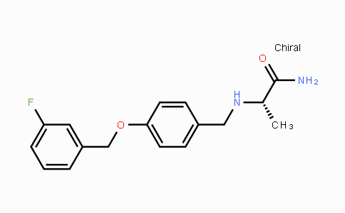 CAS No. 133865-89-1, (2S)-2-[[4-[(3-fluorophenyl)methoxy]phenyl]methylamino]propanamide
