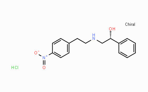CAS No. 521284-21-9, (1R)-2-[2-(4-nitrophenyl)ethylamino]-1-phenylethanol,hydrochloride