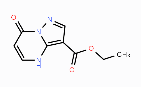 CAS No. 104556-86-7, ethyl 7-oxo-4,7-dihydropyrazolo[1,5-a]pyrimidine-3-carboxylate