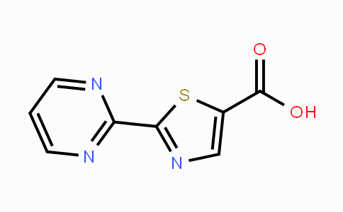 CAS No. 1014630-98-8, 2-(Pyrimidin-2-yl)-1,3-thiazole-5-carboxylic acid