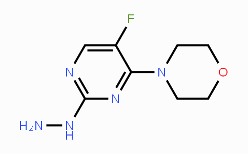 CAS No. 118121-89-4, 4-(5-Fluoro-2-hydrazinopyrimidin-4-yl)morpholine
