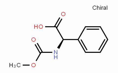 CAS No. 50890-96-5, (R)-2-(methoxycarbonylamino)-2-phenylacetic acid