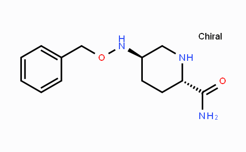 CAS No. 1416134-49-0, (2S,5R)-5-[(benzyloxy)amino]piperidine-2-carboxamide