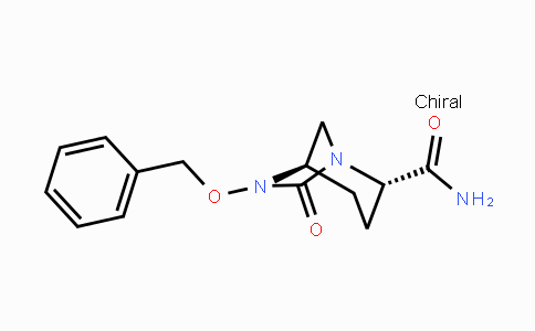 CAS No. 1192651-49-2, (2S,5R)-6-(benzyloxy)-7-oxo-1,6-diazabicyclo[3.2.1]octane-2-carboxamide