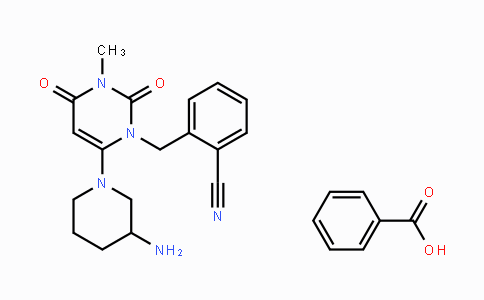 CAS No. 850649-62-6, Alogliptin benzoate