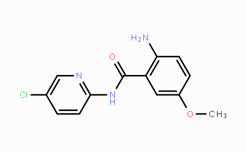 CAS No. 280773-17-3, 2-AMino-N-(5-chloropyridin-2-yl)-5-MethoxybenzaMide