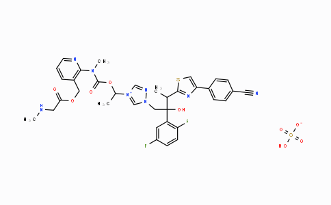 CAS No. 946075-13-4, Isavuconazonium sulfate