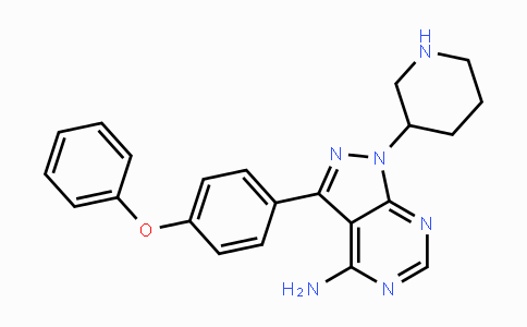 CAS No. 1022150-12-4, 3-(4-Phenoxy-phenyl)-1-piperidin-3-yl-1H-pyrazolo[3,4-d]pyriMidin-4-ylaMine