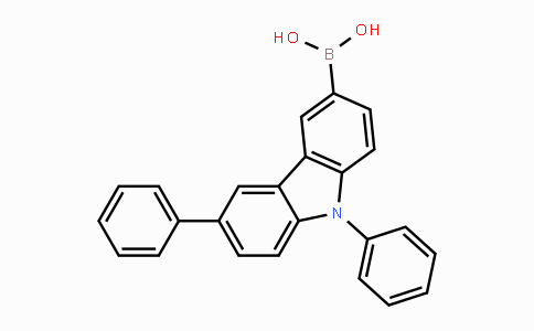 CAS No. 1133058-06-6, B-(6,9-Diphenyl-9H-carbazol-3-yl)boronic acid