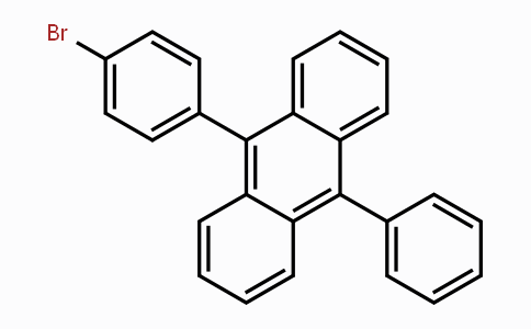 CAS No. 625854-02-6, 9-(4-bromophenyl)-10-phenylanthracene