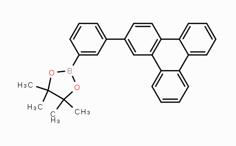 CAS No. 1115639-92-3, 4,4,5,5-tetramethyl-2-(3-(triphenylen-2-yl)phenyl)-1,3,2-dioxaborolane
