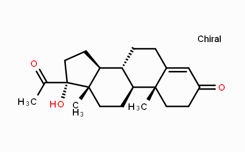 CAS No. 68-96-2, 17α-Hydroxyprogeoterone
