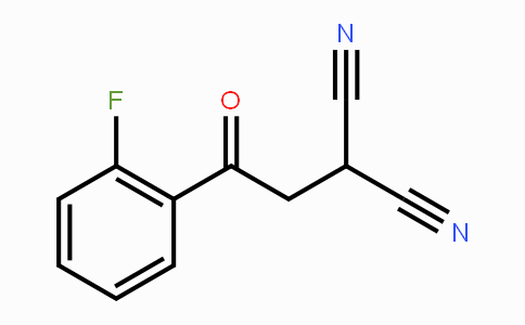 CAS No. 312307-38-3, 2-(2-(2-Fluorophenyl)-2-oxoethyl)propanedinitrile