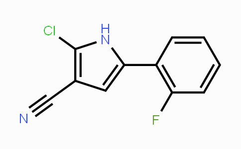 CAS No. 1240948-72-4, 2-chloro-5-(2-fluorophenyl)-1H-pyrrole-3-carbonitrile