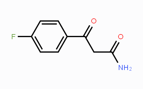 CAS No. 671188-82-2, 3-(4-fluorophenyl)-3-oxopropanamide