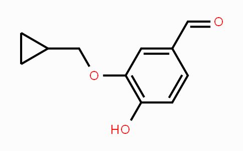 CAS No. 25934-52-5, 3-(Cyclopropylmethoxy)-4-hydroxybenzaldehyde