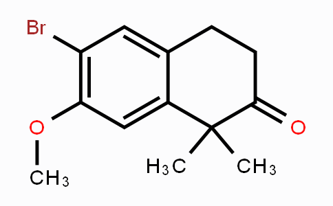 CAS No. 1256578-99-0, 6-BROMO-7-METHOXY-1,1-DIMETHYL-3,4-DIHYDRONAPHTHALEN-2(1H)-ONE