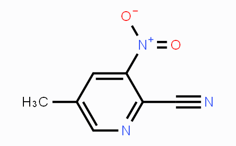 CAS No. 1089330-68-6, 5-METHYL-3-NITRO-2-PYRIDINECARBONITRILE