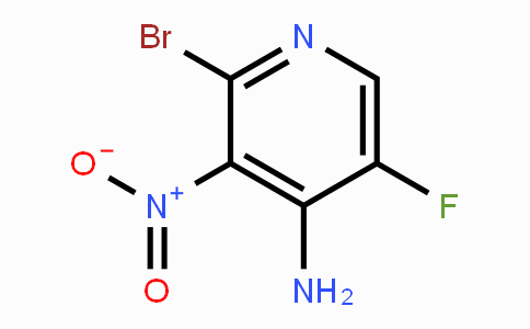 CAS No. 1227958-53-3, 2-BROMO-5-FLUORO-3-NITROPYRIDIN-4-AMINE