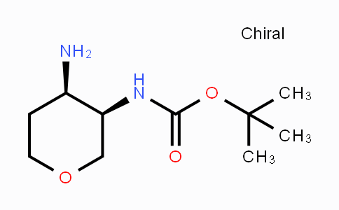 CAS No. 1240390-36-6, TERT-BUTYL (3R,4R)-4-AMINOTETRAHYDRO-2H-PYRAN-3-YLCARBAMATE