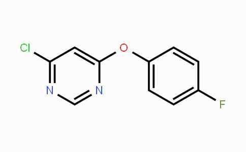 CAS No. 124041-01-6, 4-chloro-6-(4-fluorophenoxy)pyrimidine