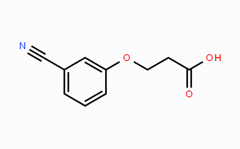 CAS No. 210962-57-5, 3-(3-CYANOPHENOXY)PROPIONIC ACID