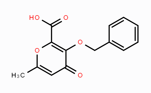 CAS No. 216581-47-4, 6-methyl-4-oxo-3-phenylmethoxypyran-2-carboxylic acid