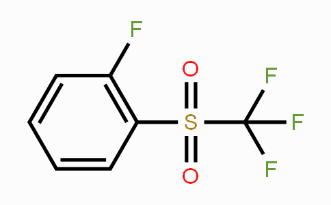 CAS No. 2358-41-0, 1-Fluoro-2-(trifluoromethylsulfonyl)benzene