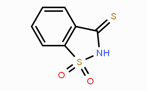 CAS No. 27148-03-4, 1,2-BENZISOTHIAZOLE-3(2H)-THIONE 1,1-DIOXIDE