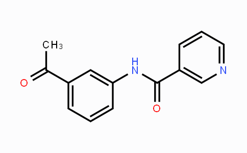 CAS No. 329222-95-9, N-(3-acetylphenyl)nicotinamide