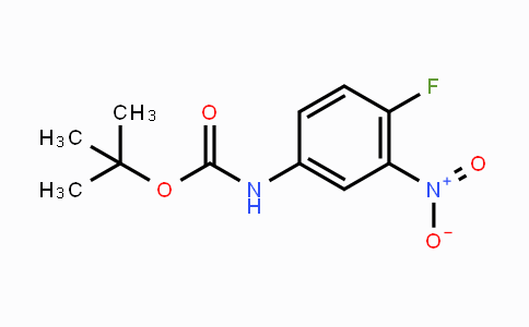 MC427321 | 332370-72-6 | tert-butyl N-(4-fluoro-3-nitrophenyl)carbamate