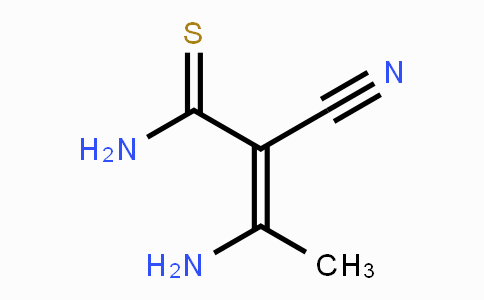 CAS No. 41808-30-4, 3-amino-2-cyano-but-2-enethioic acid amide