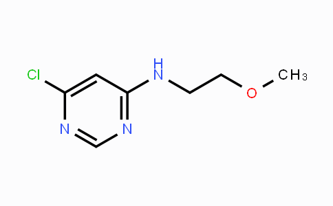 CAS No. 503610-76-2, 6-CHLORO-N-(2-METHOXYETHYL)-4-PYRIMIDINAMINE