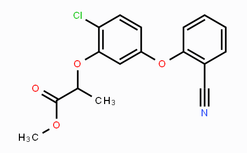 CAS No. 68533-65-3, methyl 2-[2-chloro-5-(2-cyanophenoxy)phenoxy]propanoate