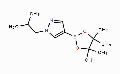 CAS No. 827614-66-4, 1-ISOBUTYL-4-(4,4,5,5-TETRAMETHYL-1,3,2-DIOXABOROLAN-2-YL)-1H-PYRAZOLE