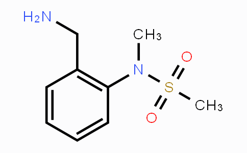CAS No. 869371-40-4, Methanesulfonamide, N-[2-(aminomethyl)phenyl]-N-methyl-