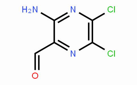 CAS No. 89167-48-6, 3-AMINO-5,6-DICHLOROPYRAZINE-2-CARBALDEHYDE
